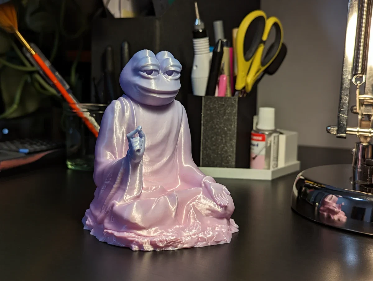 3D Printed Pepes — awakenedpepe colored