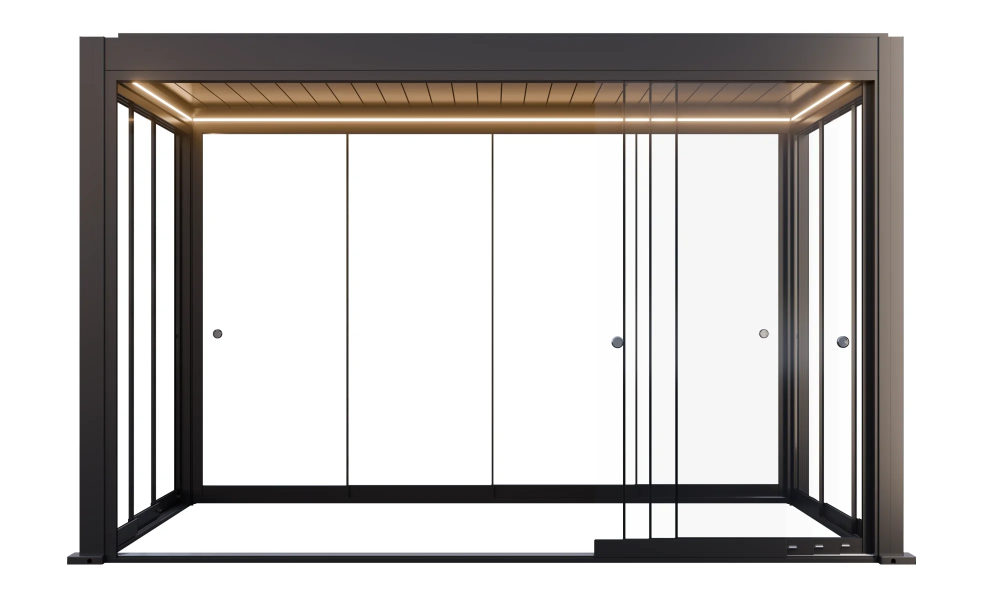 Hansø Pergola Renders — new pergola w accessories 3x4 3
