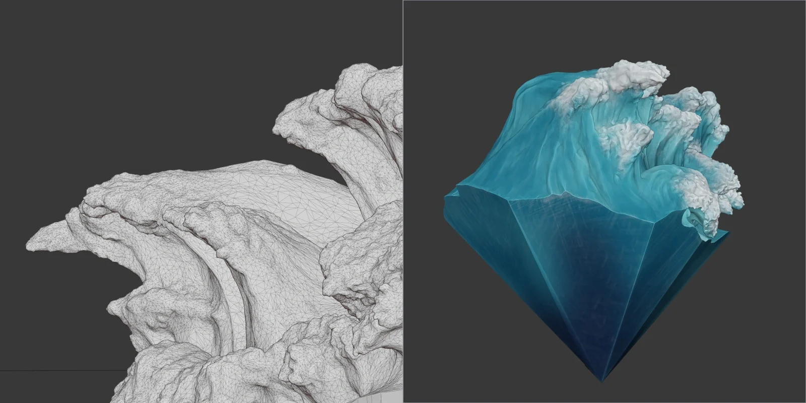 Atlantis-X — water crystal 1