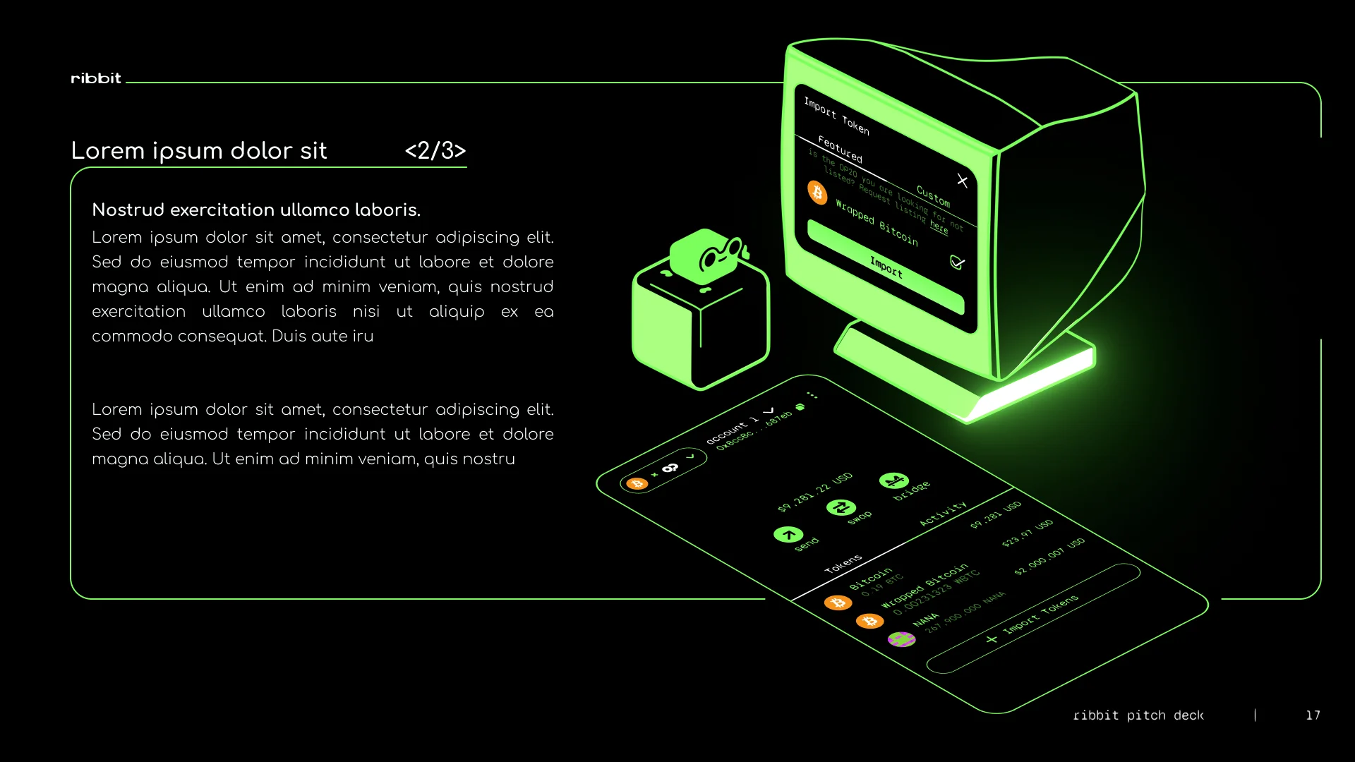 Ribbit — Slide 17