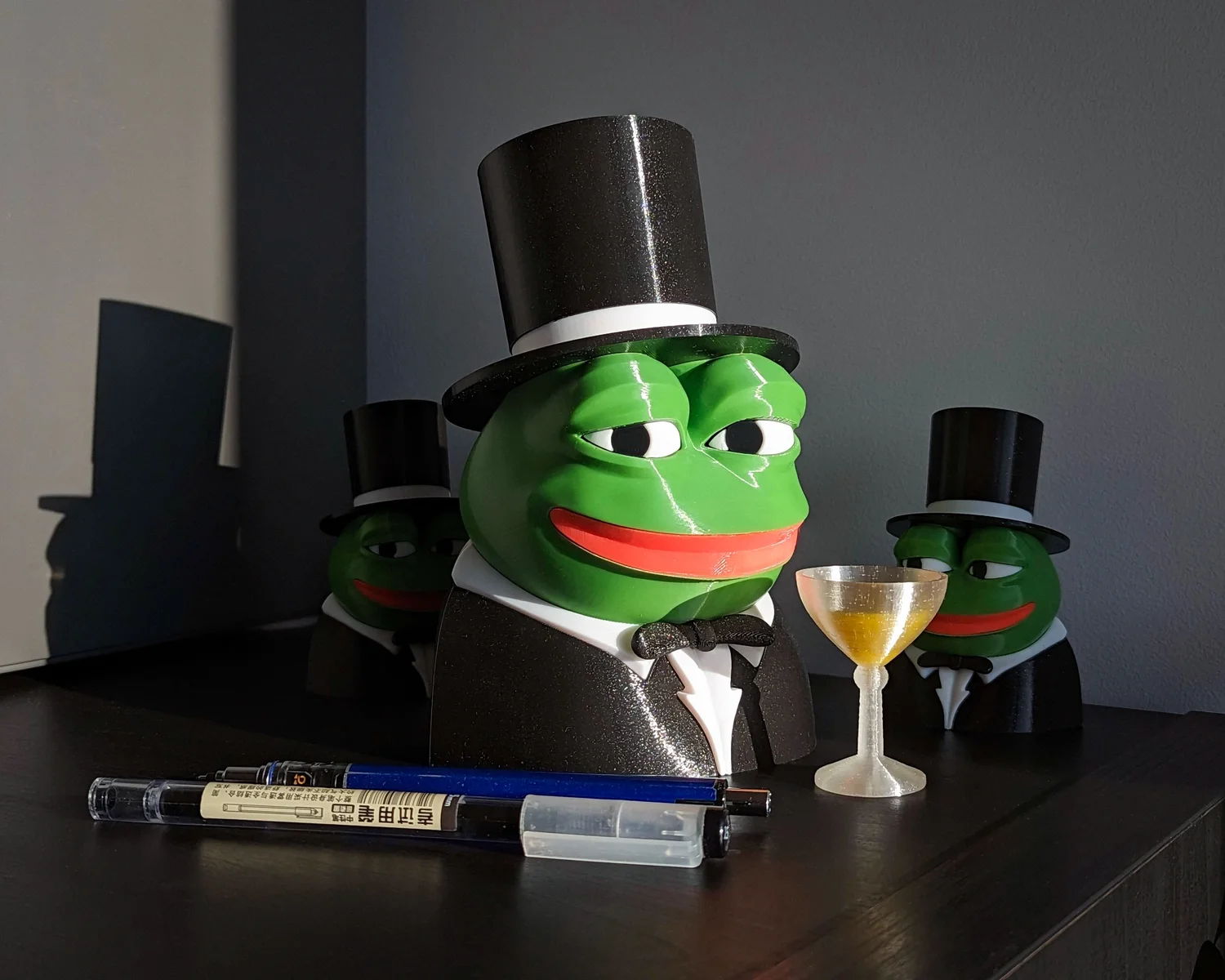3D Printed Pepes — bigpepe1