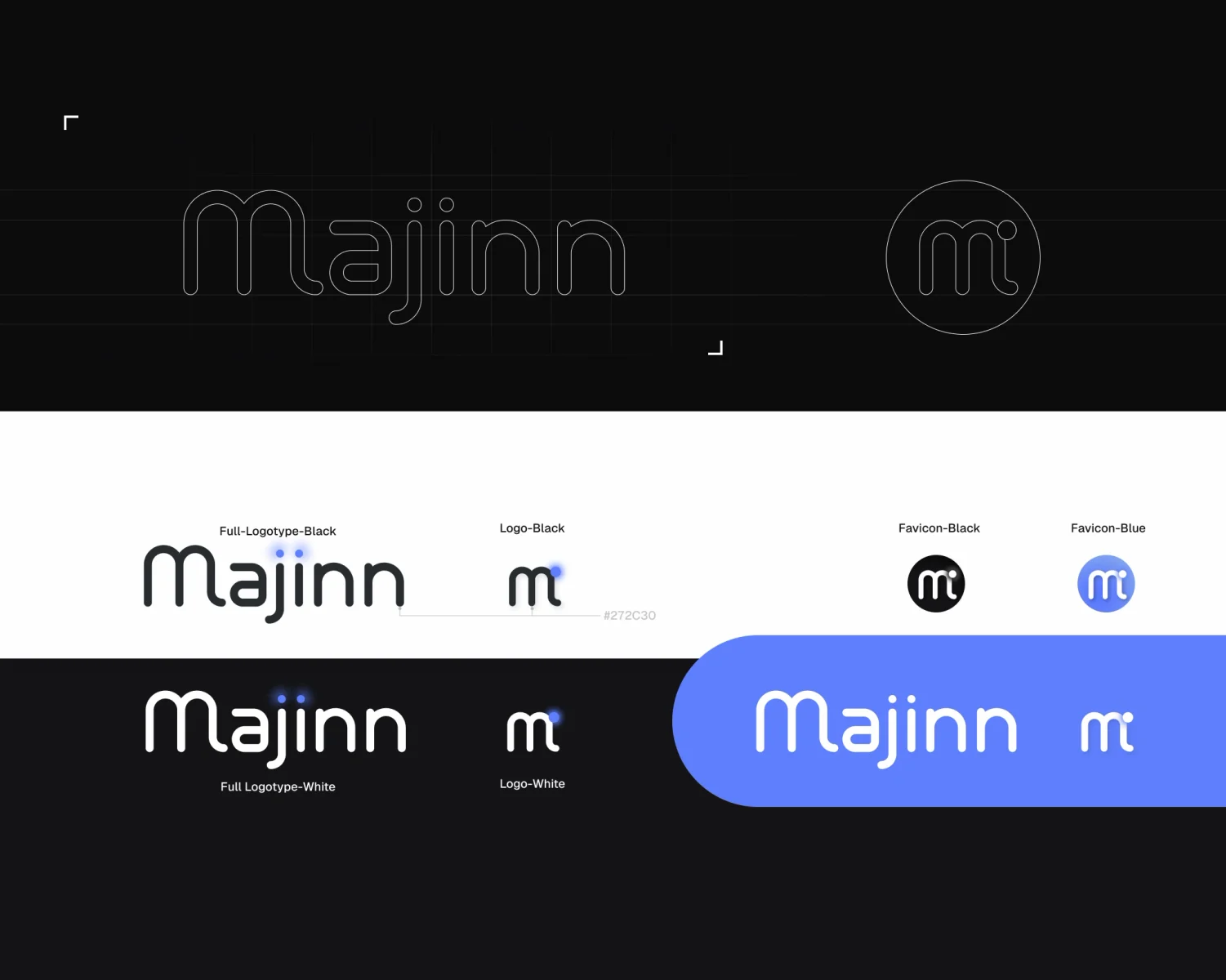 Majinn — thumbnail 1 branding Logo Logotype 2 Usage