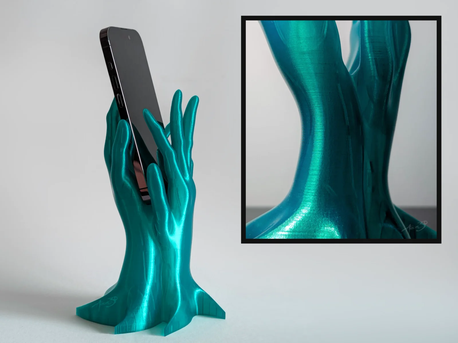 Hand Holder — Hand Holder Emerald Green By Aeon3D 2024