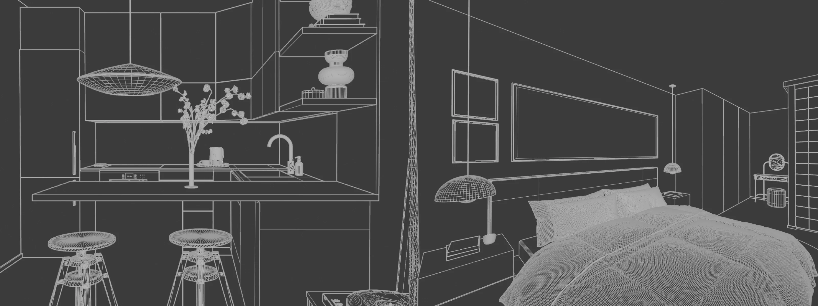 Apartment Renders — z wireframes