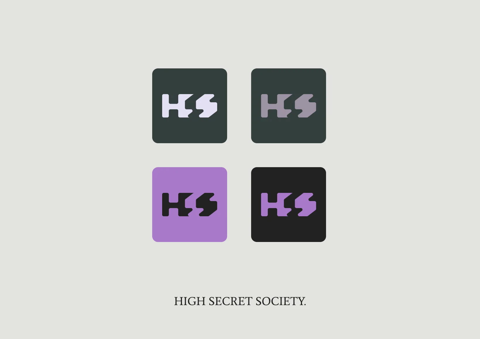 High Secret Society Logo Development — thumbnail 1 branding Logo Exports