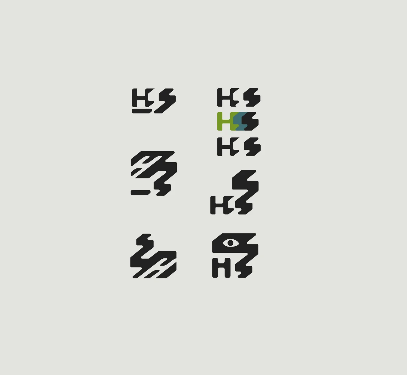 High Secret Society Logo Development — experimentation round 2